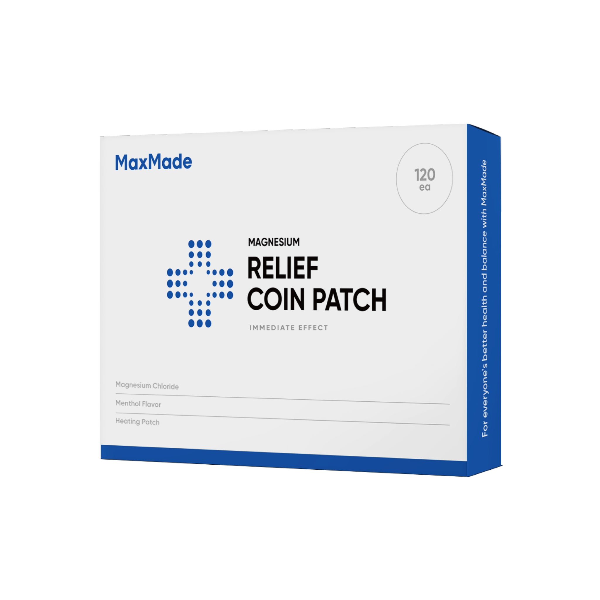 MAXMADE Magnesium Coin Patch 120 sheets